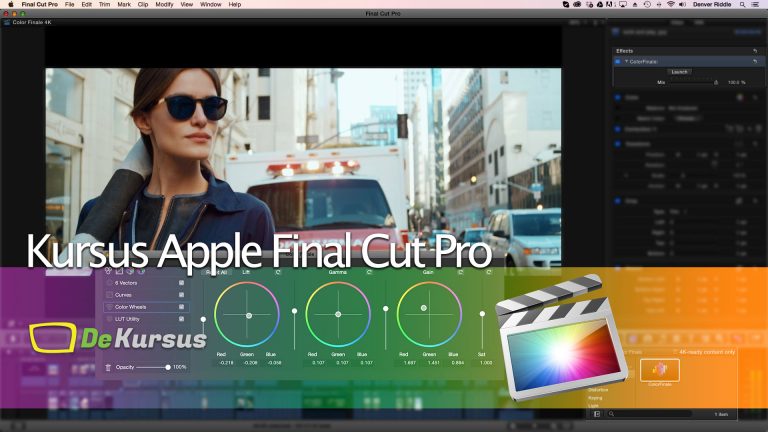 Kursus Apple Final Cut Pro